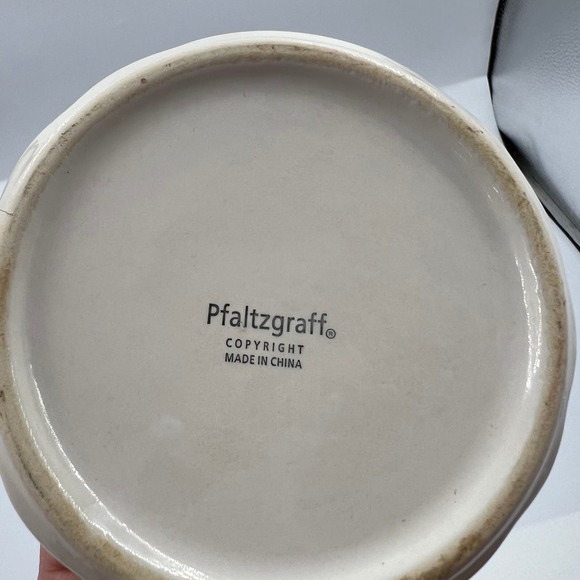 Pfaltzgraff Vintage Small Ramekin Souffle` Soup Dish Bowl Winterberry Pattern - Picture 5 of 9